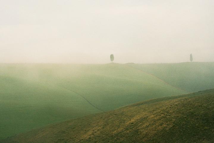 Chasing the Fog in Val d'Orcia